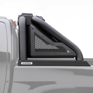 Ram 1500 Sport Bar 2.0 - Go Rhino - Standard Fixed Mount + Power Actuated Hideaway Mount - Textured Black - `19-`20